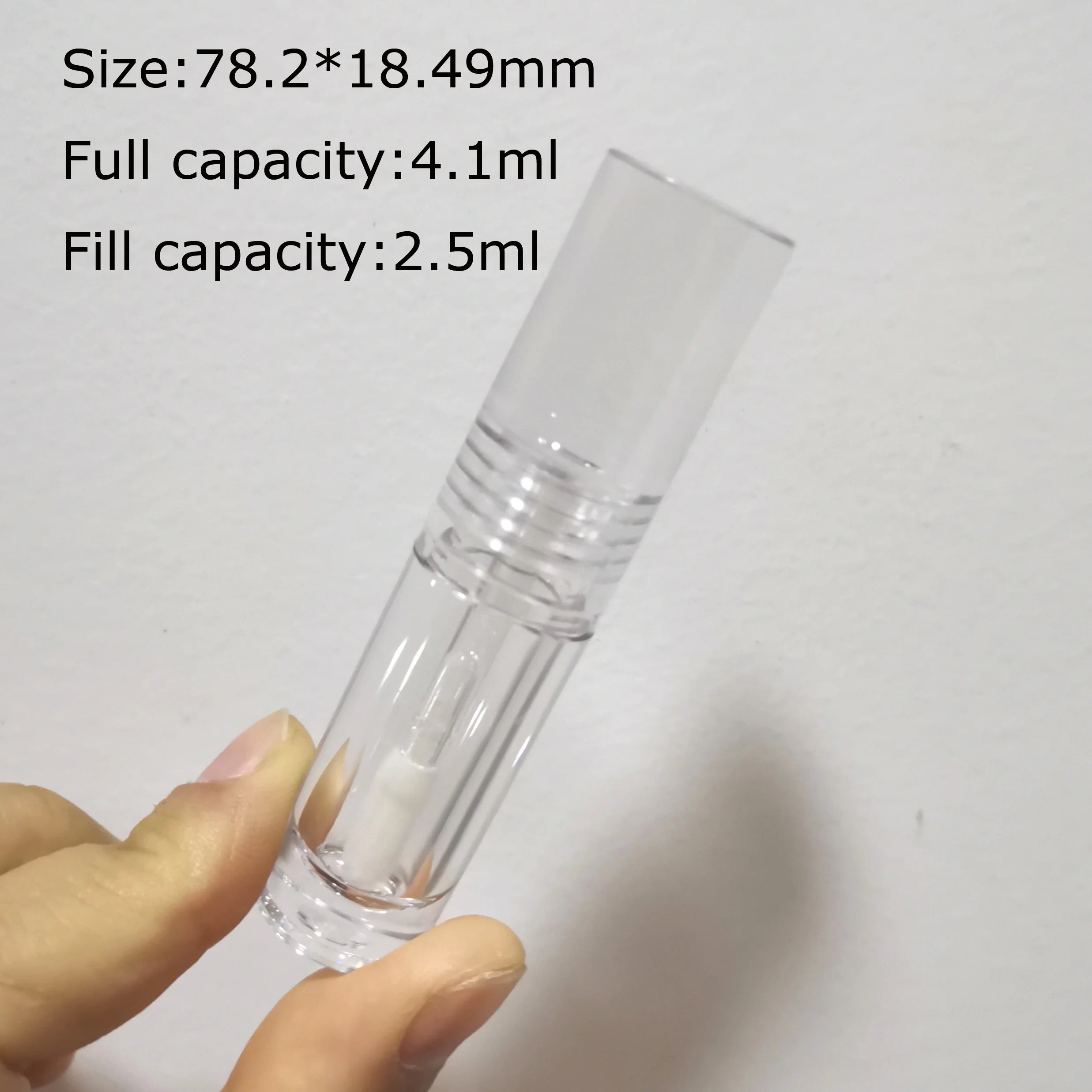 Quality Transparent Round Lip Gloss