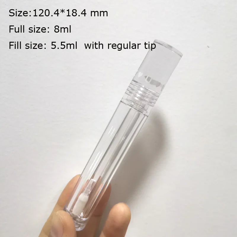 Quality Transparent Round Lip Gloss