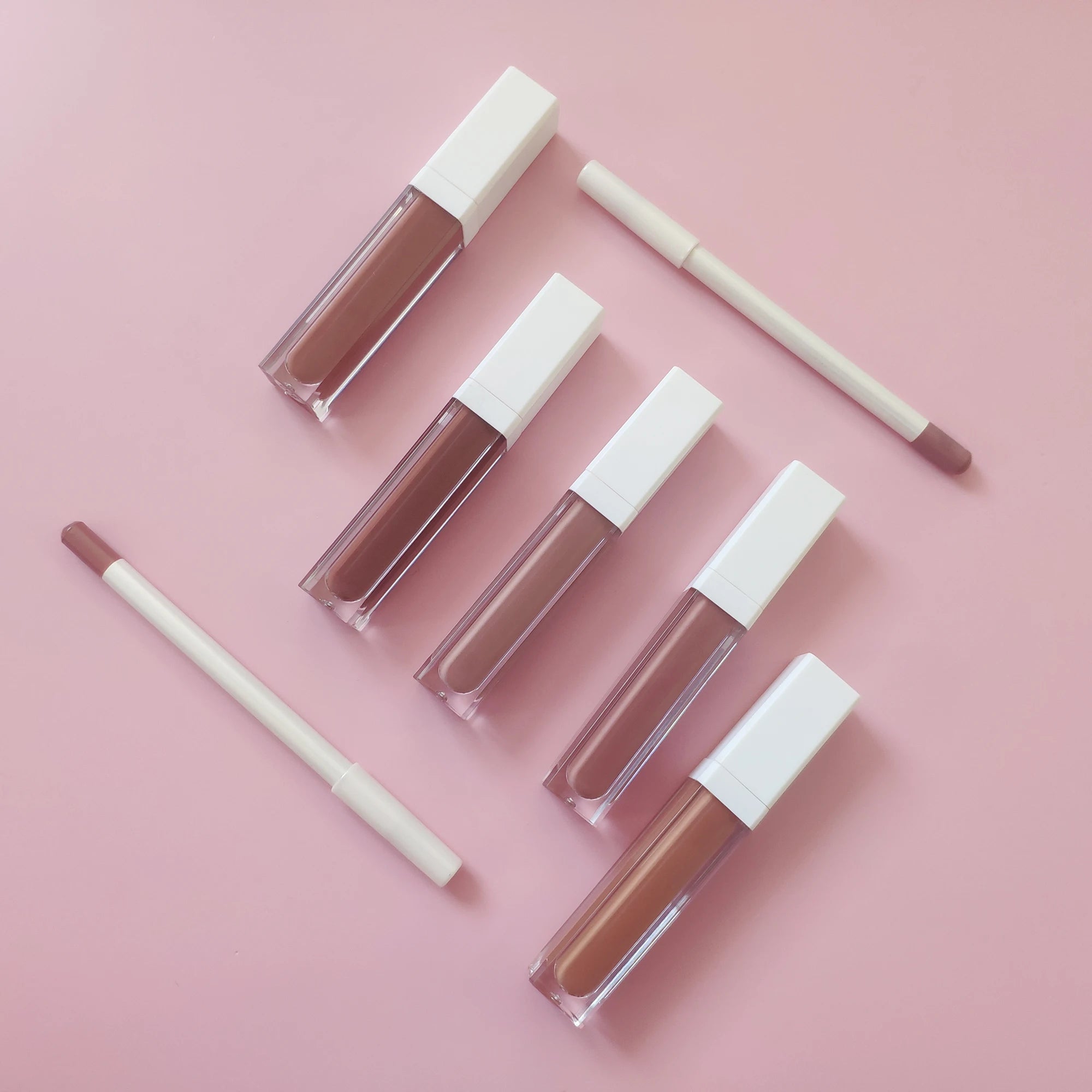 2 in 1 Vegan Liquid Lipstick Lip Liner Set