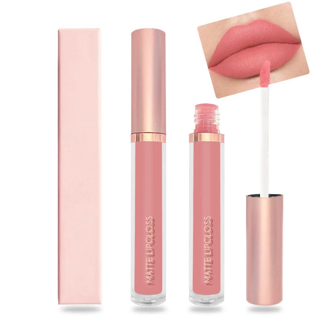 Round Tube Waterproof Matte Lipstick