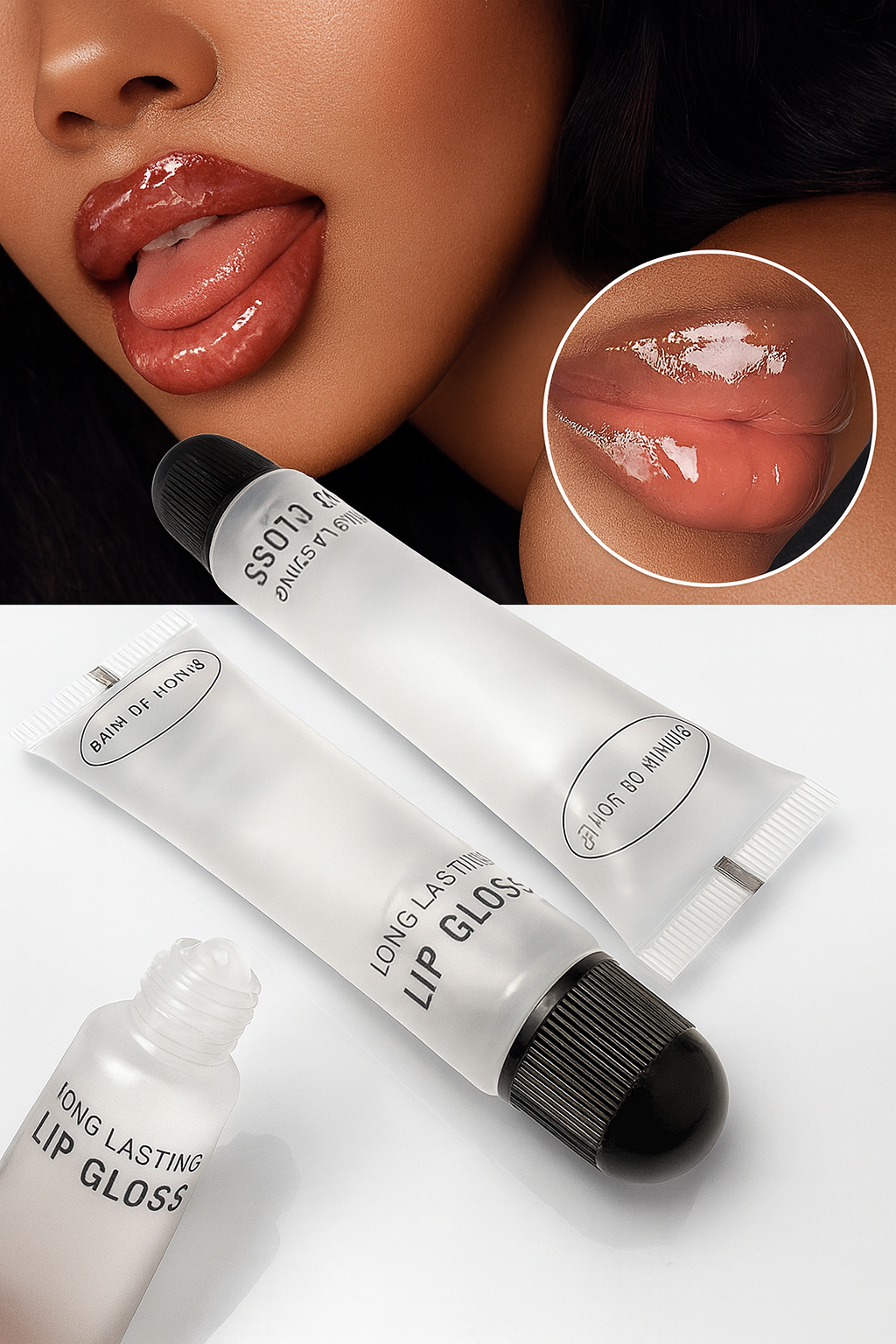 6pcs Glossy Finish Lip Gloss