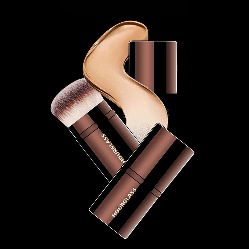 Hourglass Retractable Blush Brush Soft and Skin-friendly